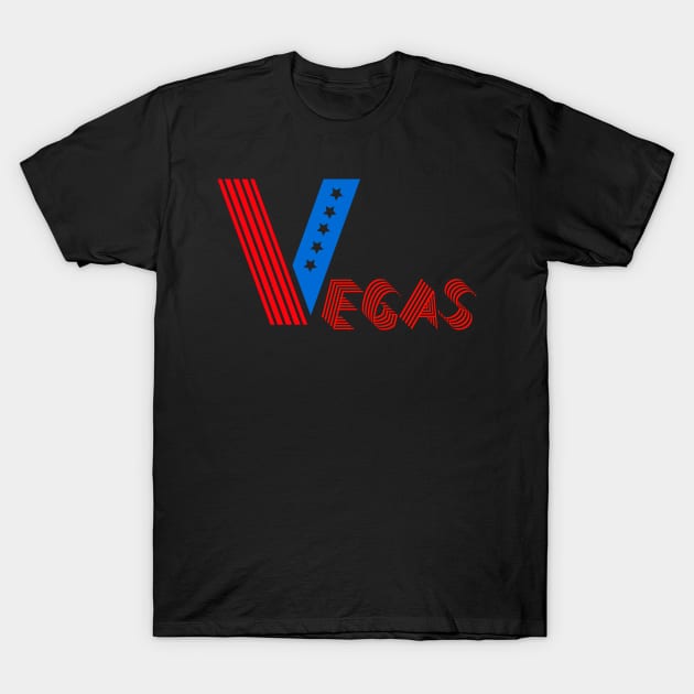 Vegas USA T-Shirt by IBMClothing